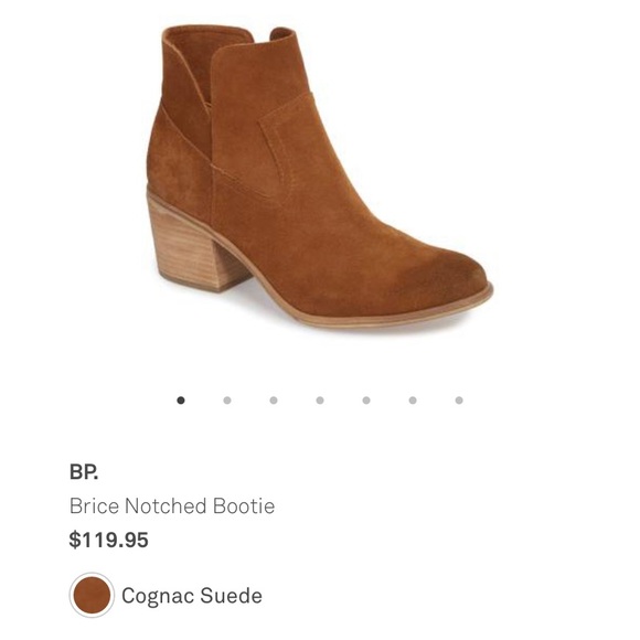 bp brice notched bootie